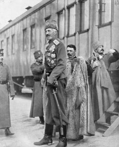Grand-duc Nikolaï Nikolaïevitch, général russe de la Première Guerre mondiale, 16-17 mars 1917