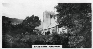 Église de Grasmere, lieu de sépulture de Wordsworth, Cumbria, vers 1920s - Unbekannt