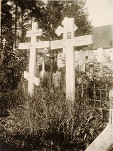 Tombes dans le cimetière du couvent de Novodevichy, Moscou, Russie, 1929 - Unbekannt