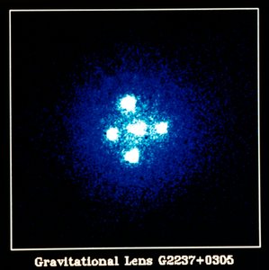 Lentille gravitationnelle G2237+0305