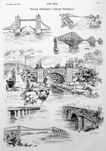 Les grands ponts de Grande-Bretagne, publicité pour le tonique pulmonaire Owbridge