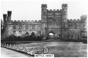Grande porte, abbaye de Battle, East Sussex, 1937
