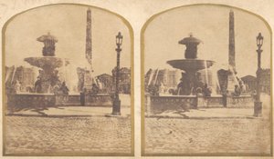 [Groupe de 17 vues stéréographiques calotypes précoces]