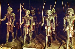Groupe de soldats nubiens, Égypte - Unbekannt