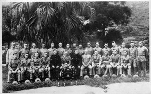Portrait de groupe de la compagnie C, 2e bataillon du régiment des rois, Irak, 1926 - Unbekannt
