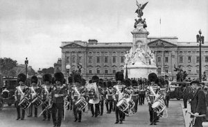 Gardes dans The Mall, Londres