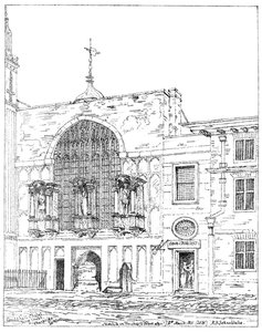 Chapelle de Guildhall, King Street, Cheapside, Londres