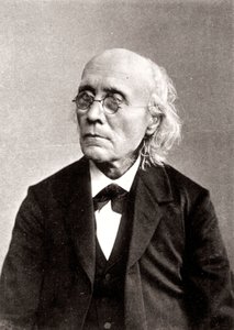 Gustav Theodor Fechner, psychologue expérimental allemand, vers 1883-1884