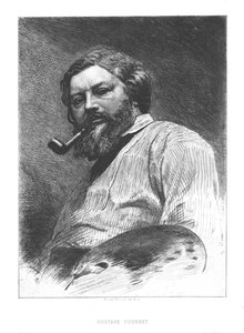 Gustave Courbet, vers 1860