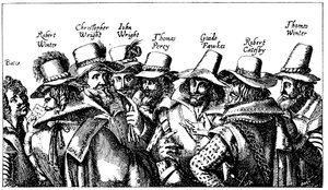 Guy Fawkes et les comploteurs de la poudre, 1605