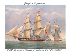H.M. Brigantine Buzzard capturant le Formidable, 1936 - Unbekannt