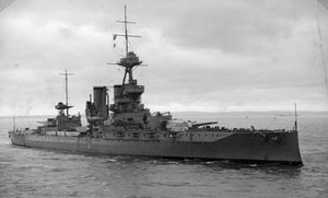 HMS Iron Duke, cuirassé britannique, vers 1936-1937