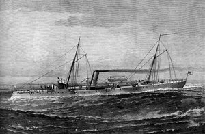 Canonnière torpilleuse HM Rattlesnake, 1887