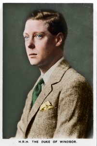 SAR le duc de Windsor, 1937