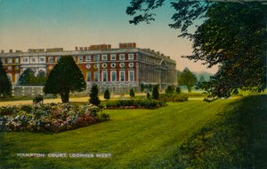 Hampton Court, vue vers l