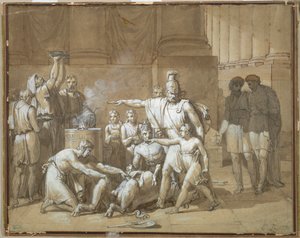 Hannibal jurant une inimitié éternelle envers Rome, vers 1808