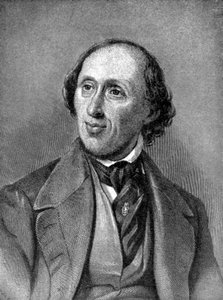 Hans Christian Andersen 1805-1875, auteur danois