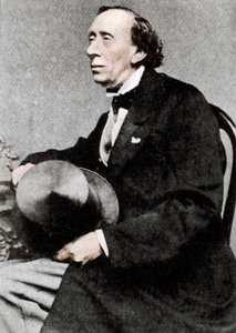 Hans Christian Andersen, auteur et poète danois, milieu du 19e siècle - Unbekannt