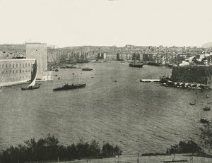Vue du port, Marseille, France, 1895