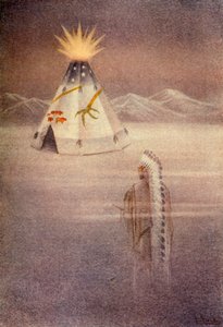 Il a décrit un grand tipi, 1914 - Unbekannt