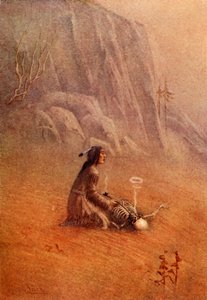 Il alluma la pipe et la plaça dans la bouche du squelette, 1914