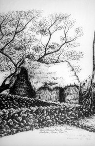 Heiau, Kailua-Kona, Hawaii, 19ème siècle