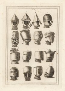 Casques des grands sceaux des rois et barons