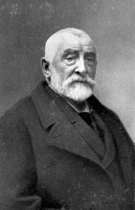 Henri-Joseph Harpignies, peintre et graveur français, 1901