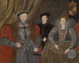 Henri VIII, Élisabeth I et Édouard VI