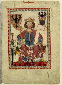 Henri VI 1165-1197, empereur du Saint-Empire romain germanique Du Codex Manesse, entre 1305 et 1340 - Unbekannt