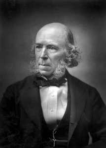 Herbert Spencer 1820-1903, fin 19ème siècle