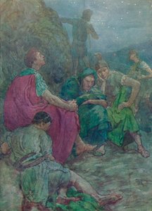 Ici, abrité par des falaises escarpées, il s