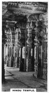 Temple hindou, Vijayanagar, Inde