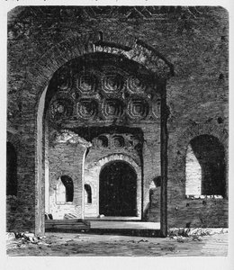 Histoire de la Rome antique. Aula Palatina est une basilique palatiale romaine construite par l