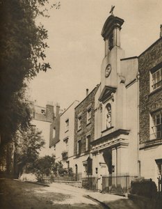 Holly Place, un chemin tranquille sur le côté de Hampstead Hill, vers 1935