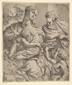 Sainte Famille, 17ème siècle - Unbekannt