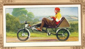 Bicyclette horizontale