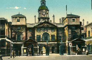 Horse Guards, Whitehall, Londres, vers 1910