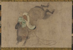 Cheval et cavalier, période Momoyama, 1568-1615