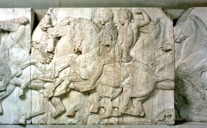 Cavaliers de la frise du Parthénon, 438-432 av. J.-C.