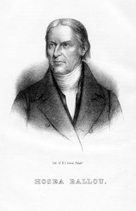 Hosea Ballou, pasteur universaliste américain et écrivain théologique, 1854