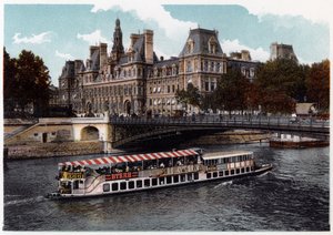 Hôtel de Ville, Paris, vers 1900