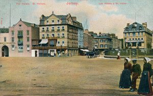 Hôtels à Saint-Hélier, Jersey, vers 1907