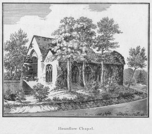 Chapelle de Hounslow, vers 1792 - Unbekannt