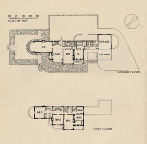 Maison à Burn Bridge par le défunt John Procter, F.R.I.B.A., 1942 - Unbekannt