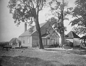 Maison où Stonewall Jackson est mort, Richmond, Virginie, vers 1897
