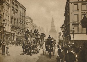 Comment Londres a changé depuis que les chapeaux haut-de-forme étaient portés par les passagers extérieurs, vers 1900, vers 1935 - Unbekannt