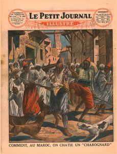 Comment, au Maroc, on châtie un éboueur, 1929 - Unbekannt