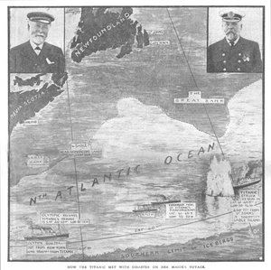 Comment le Titanic a rencontré le désastre lors de son voyage inaugural, 20 avril 1912