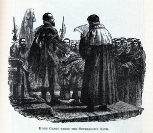 Hugues Capet prête le serment des souverains, 1882 - Unbekannt